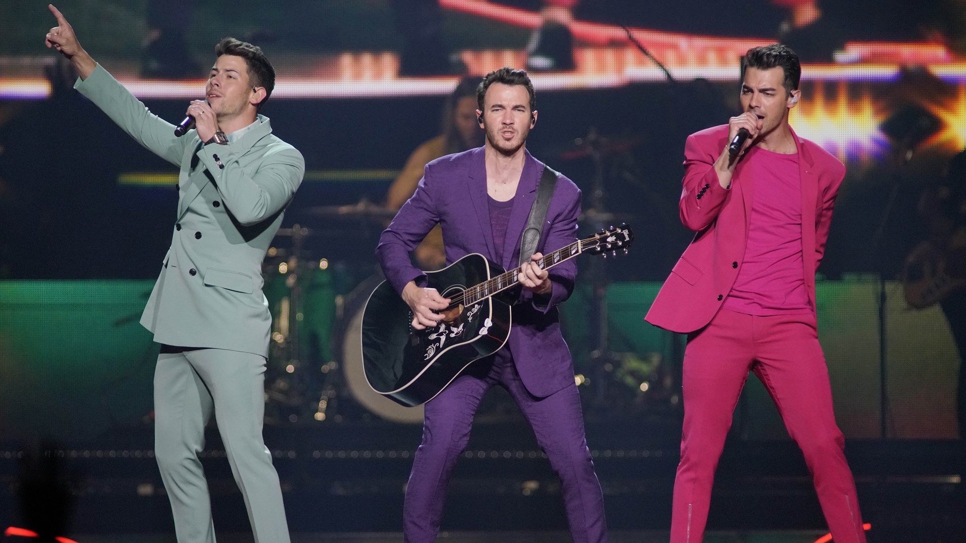 The Jonas Brothers are scheduled to perform at Ruoff Music Center in Noblesville Thursday, Sept. 9 beginning at 6 p.m. ET.