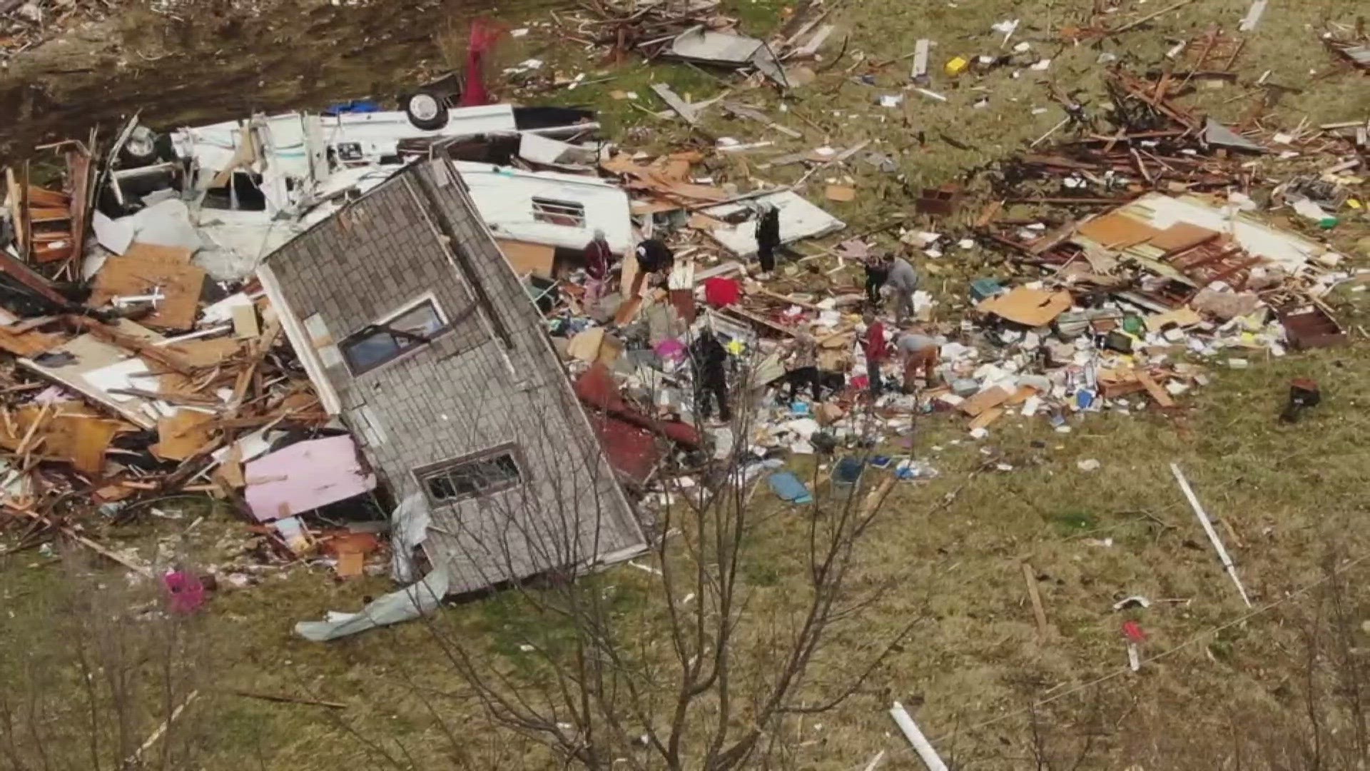 The state is setting up shop at several locations in Winchester to help people replace IDs, permits, titles, registrations and license plates lost in the storm.