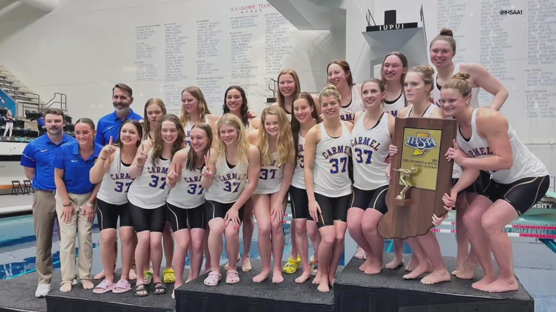 Carmel High School Swim Team Earns 37th Straight Girl S Swimming State Title