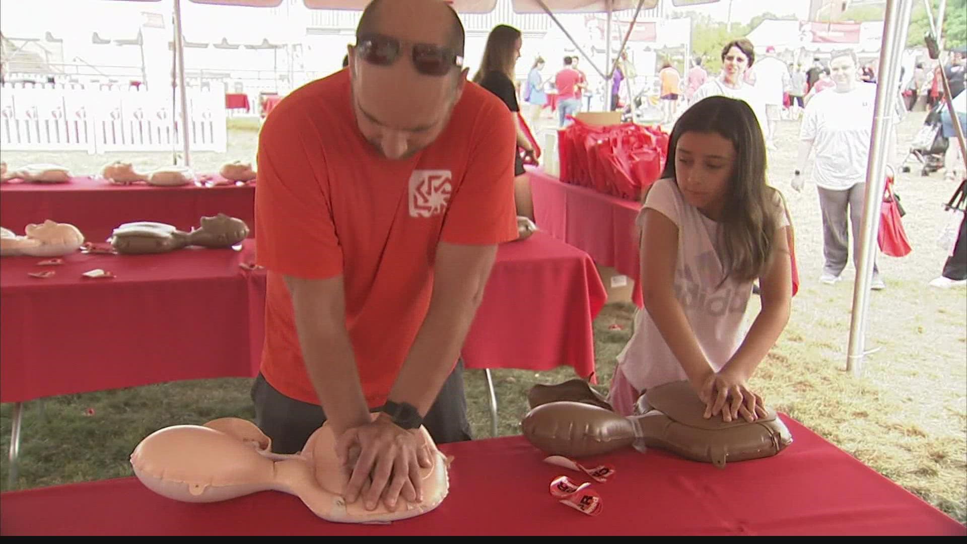 The event raises hundreds of thousands of dollars for the American Heart Association and celebrates survivors of heart disease and stroke.