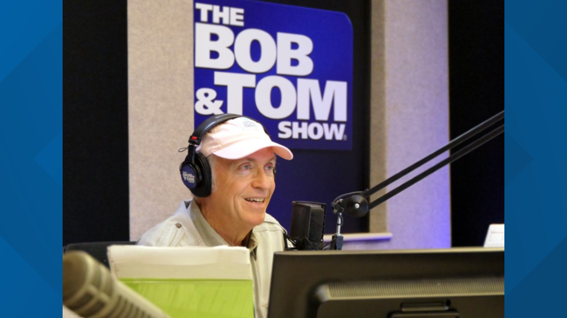 Tom Griswold of 'Bob and Tom Show' back in the studio after heart