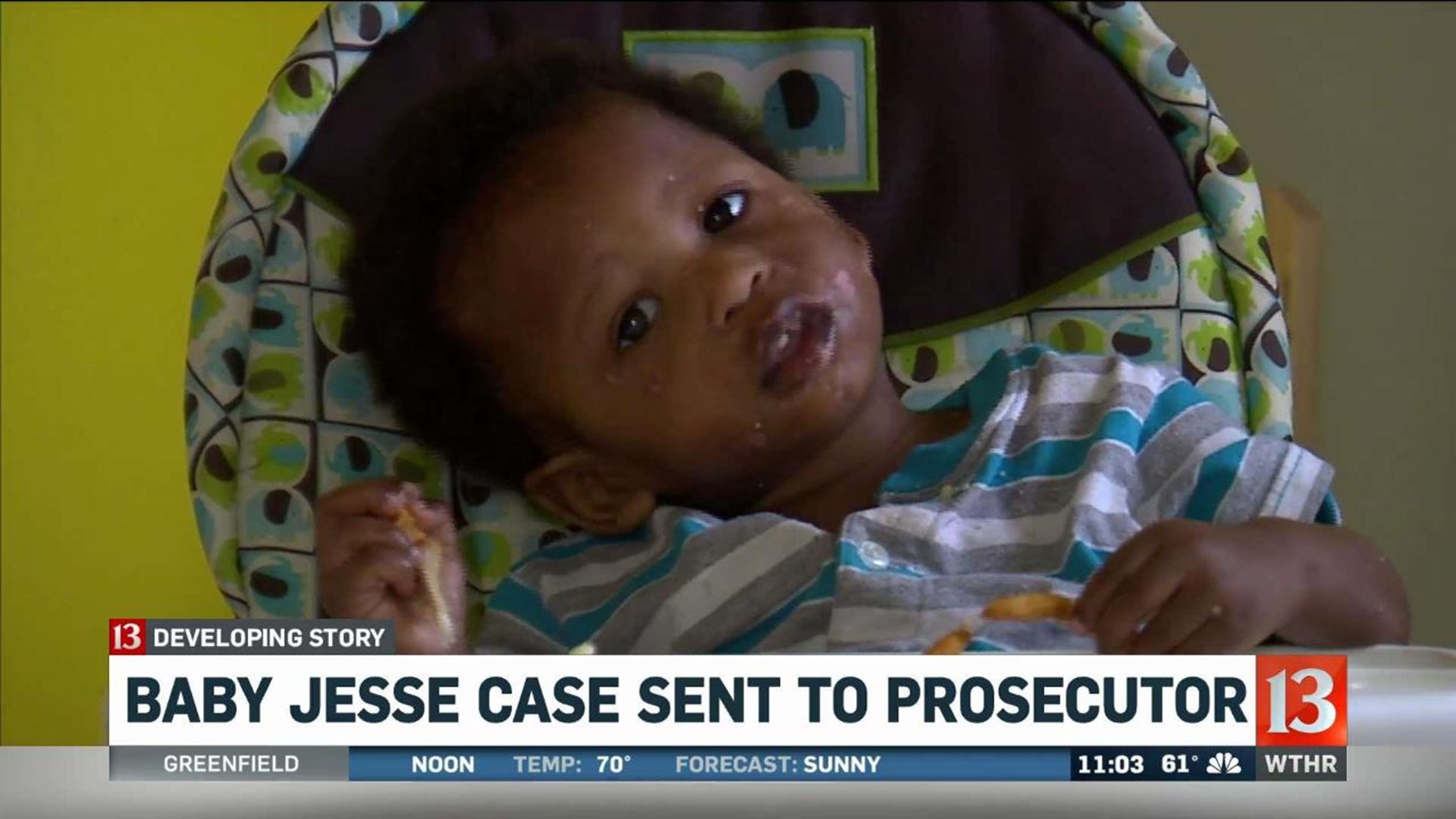 Baby Jesse injury case goes to prosecutor