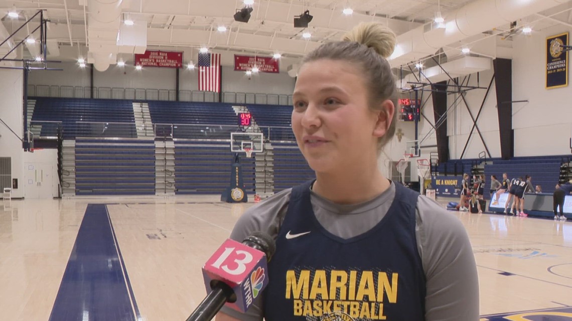 Marian women set sights on first basketball title since 2017 | wthr.com