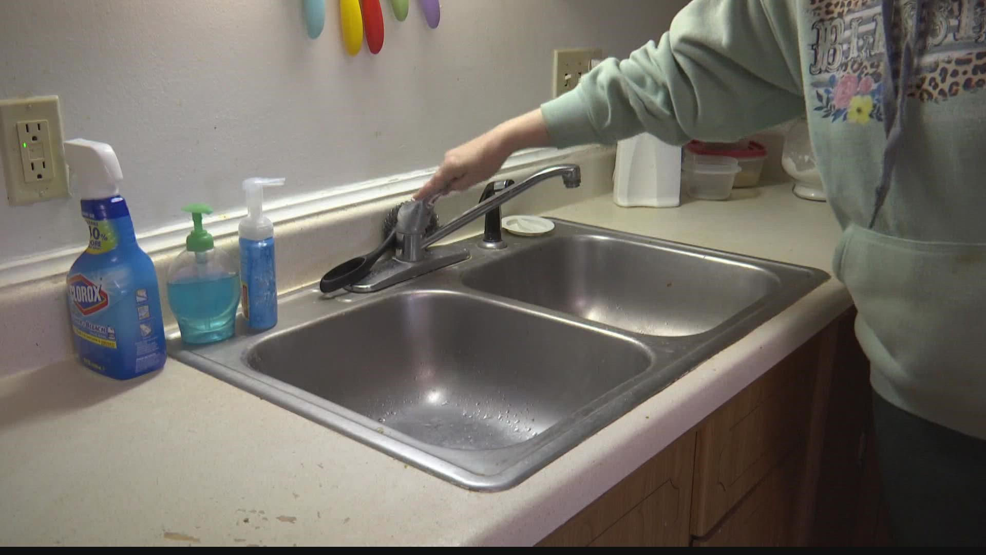 Residents say Citizens Energy Group shut off water at the complexes because management did not pay their bills.