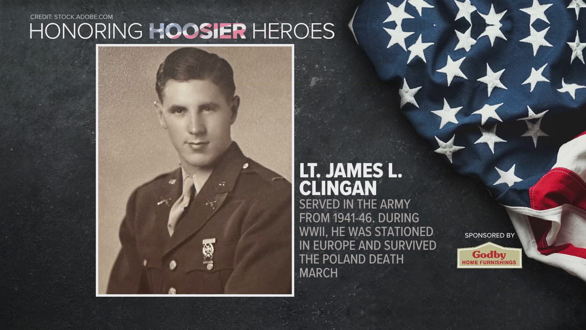 Veterans Day is on Monday, Nov. 11 and 13News wants to honor some of the Hoosiers who have served.