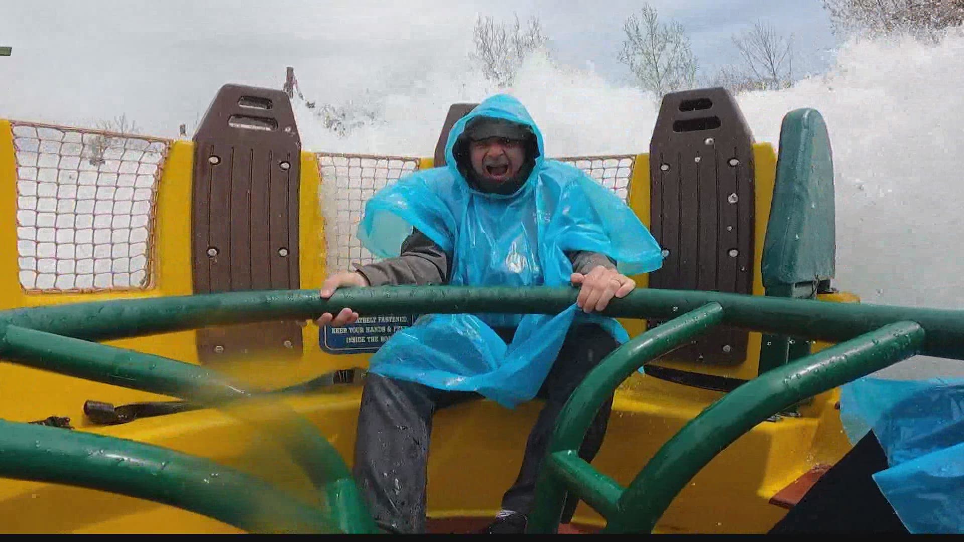 The theme park in Branson, Missouri is a family favorite and Chuck had a great time there!