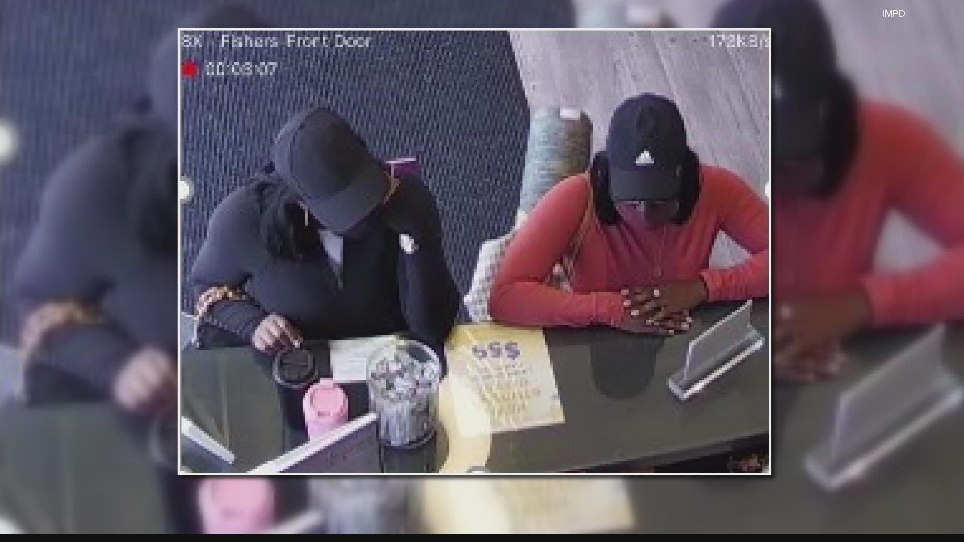 Metro Police hope you can help find two people suspected of stealing from yoga studios.