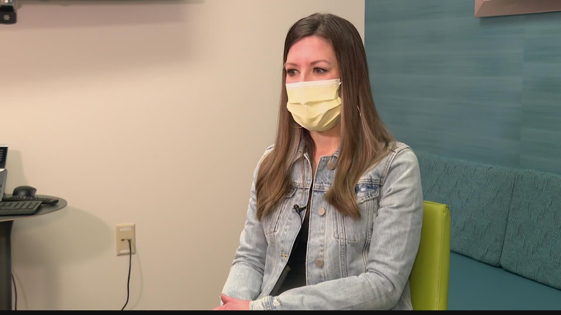 People diagnosed with cancer are at a higher risk of developing heart problems, something Erika Jay's doctors are watching for her.