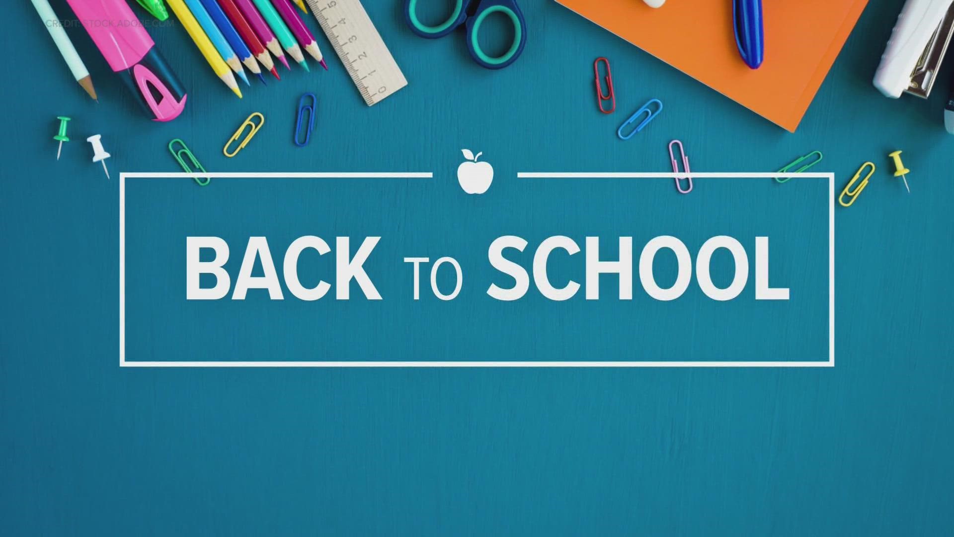 Back to school for many central Indiana students