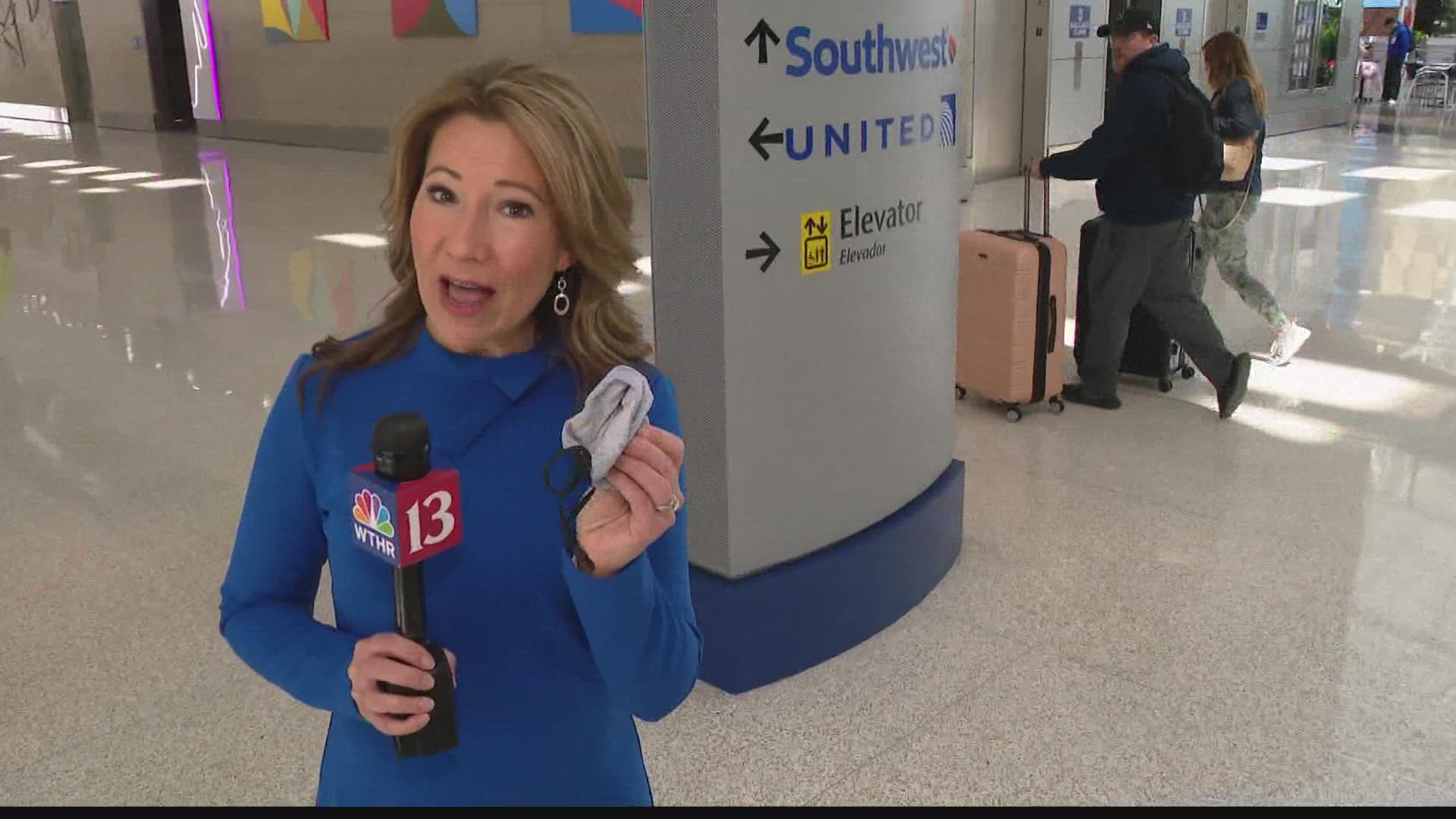 It marks the first time in two years you will be able to walk around Indianapolis International Airport without wearing a mask.