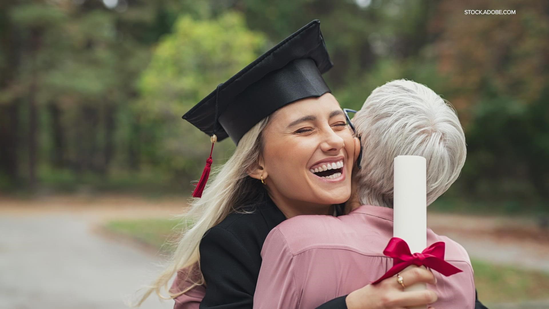 Graduation can be an expensive time of year for parents with gifts and celebrations.