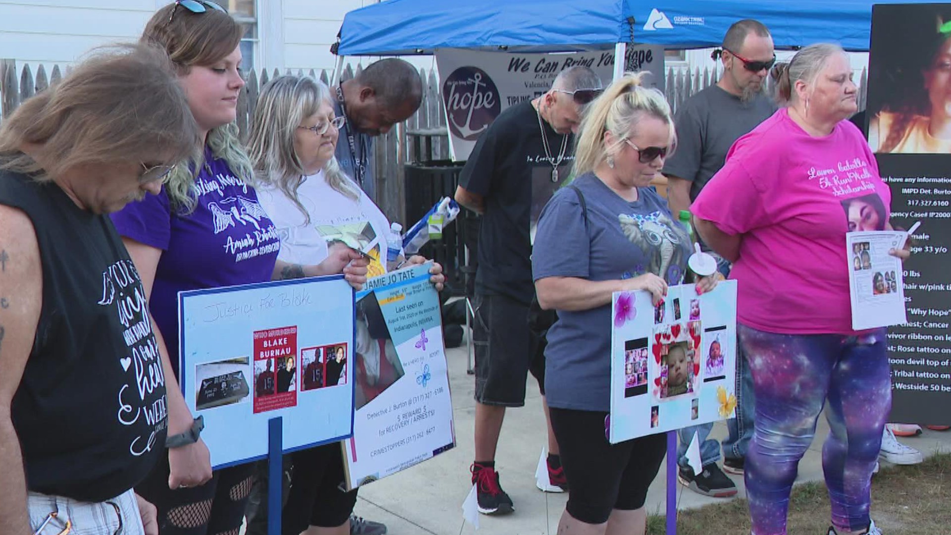 A solemn event this weekend brought together families of missing Hoosiers looking for closure.