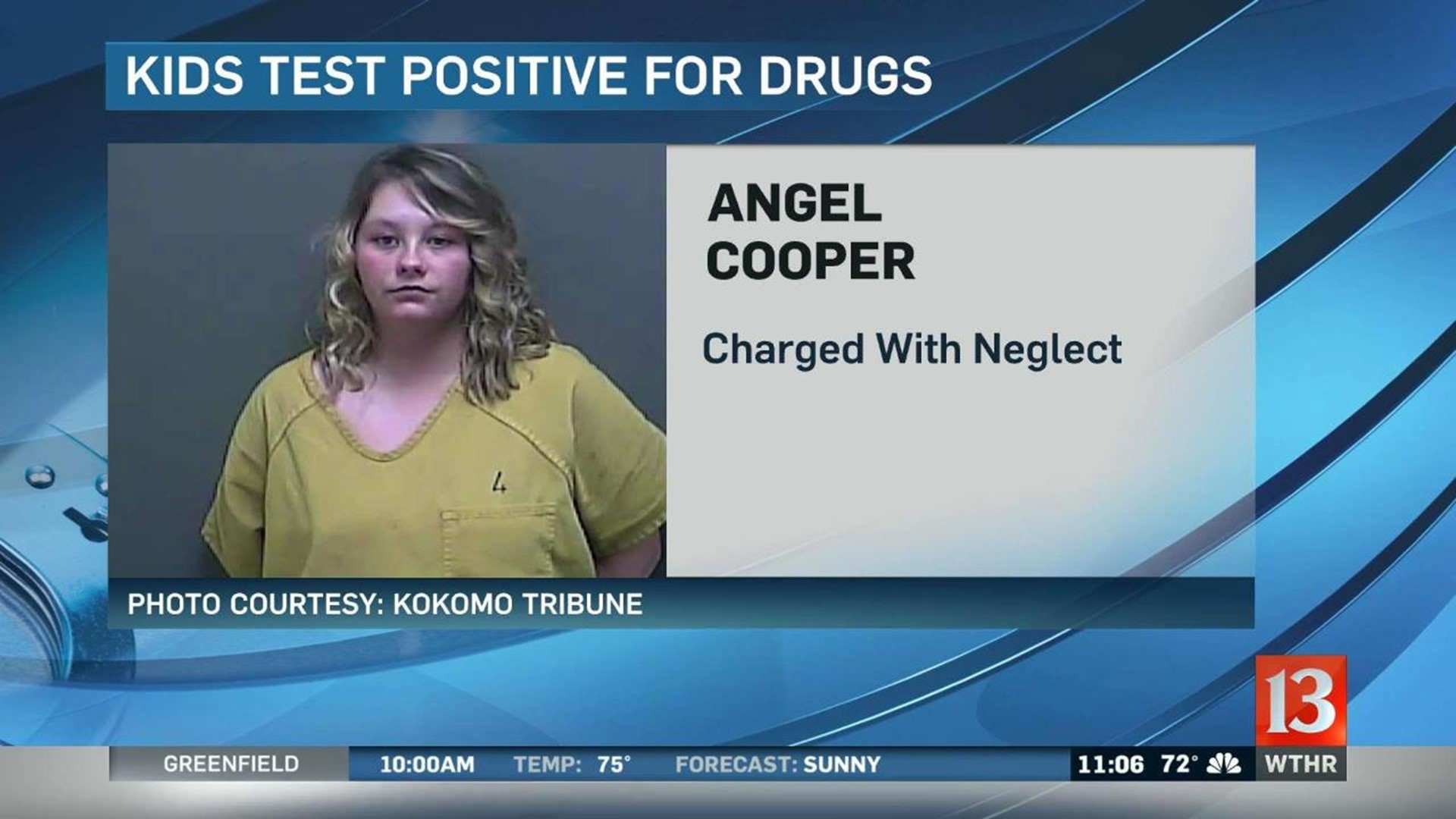 Kokomo woman arrested after children test positive for meth, THC