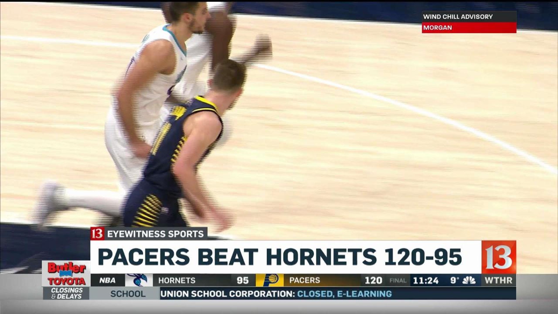 Pacers beat Hornets 120-95