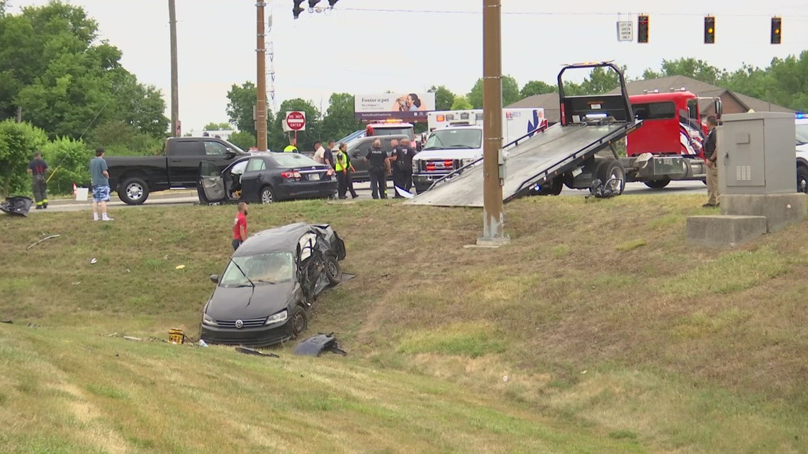 Chase Ends In Crash, Injuries On Indy's South Side | Wthr.com