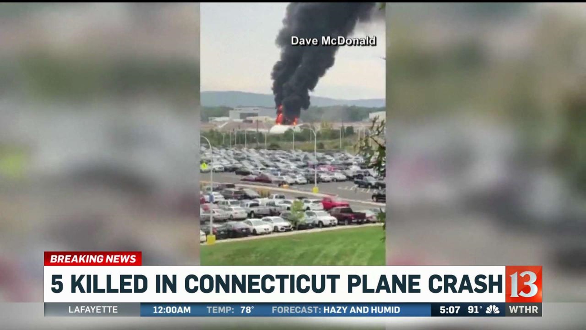 5 killed in Connecticut plane crash