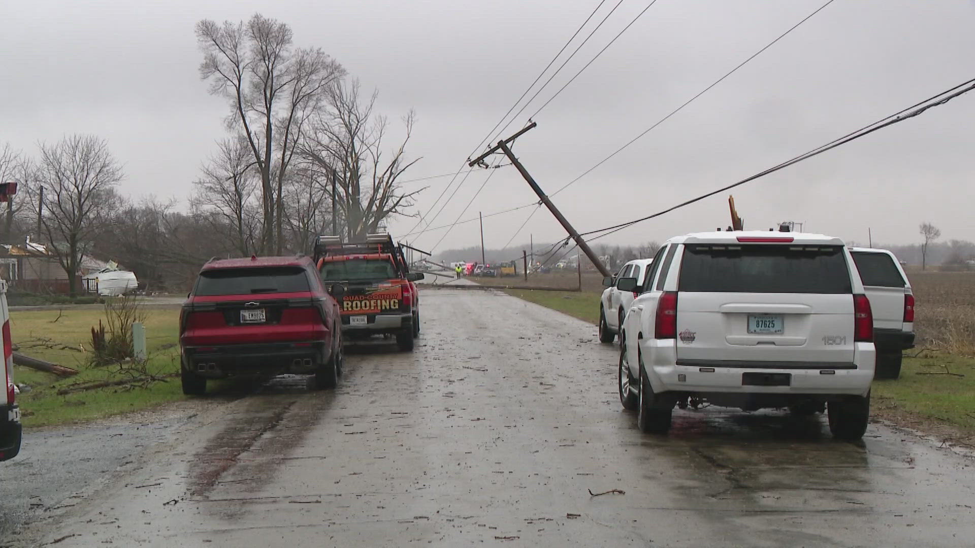 Storm damage cleanup begins in northwestern Indiana | wthr.com