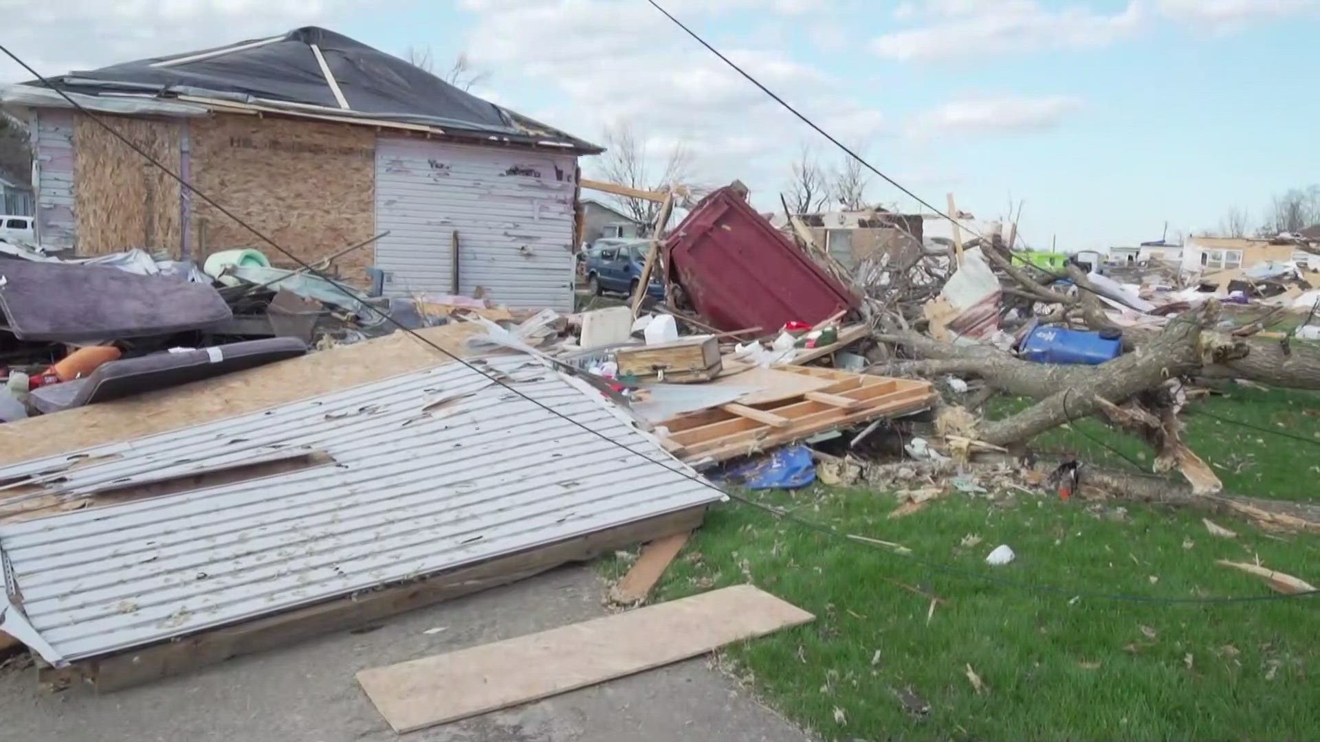 WTHR has team coverage of tornado cleanup efforts across the state.
