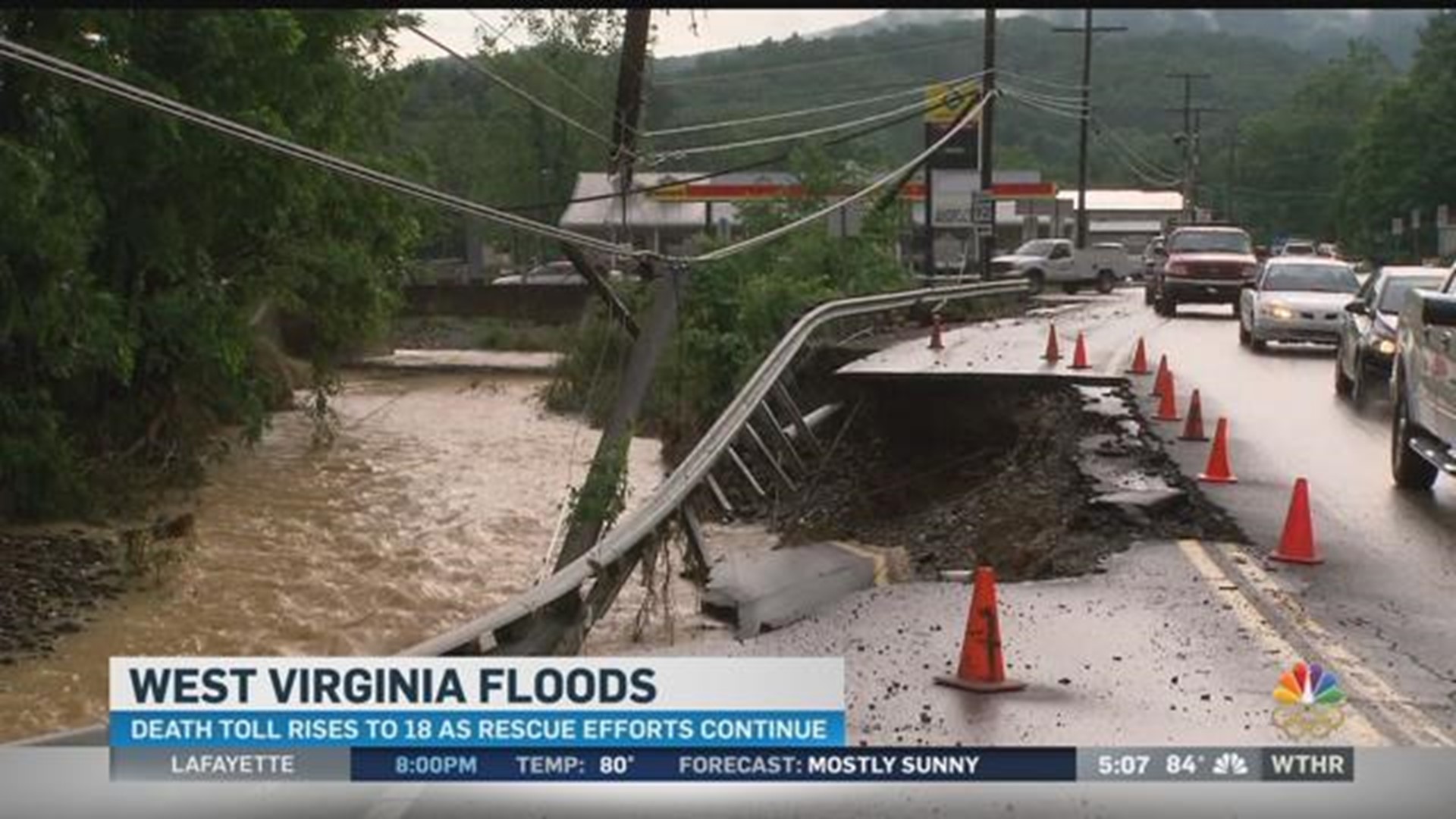 At least 20 dead in West Virginia flooding; state of emergency declared