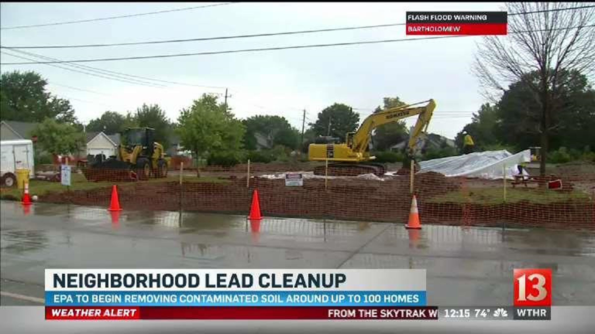 EPA to remove leadcontaminated soil in MartindaleBrightwood neighborhood