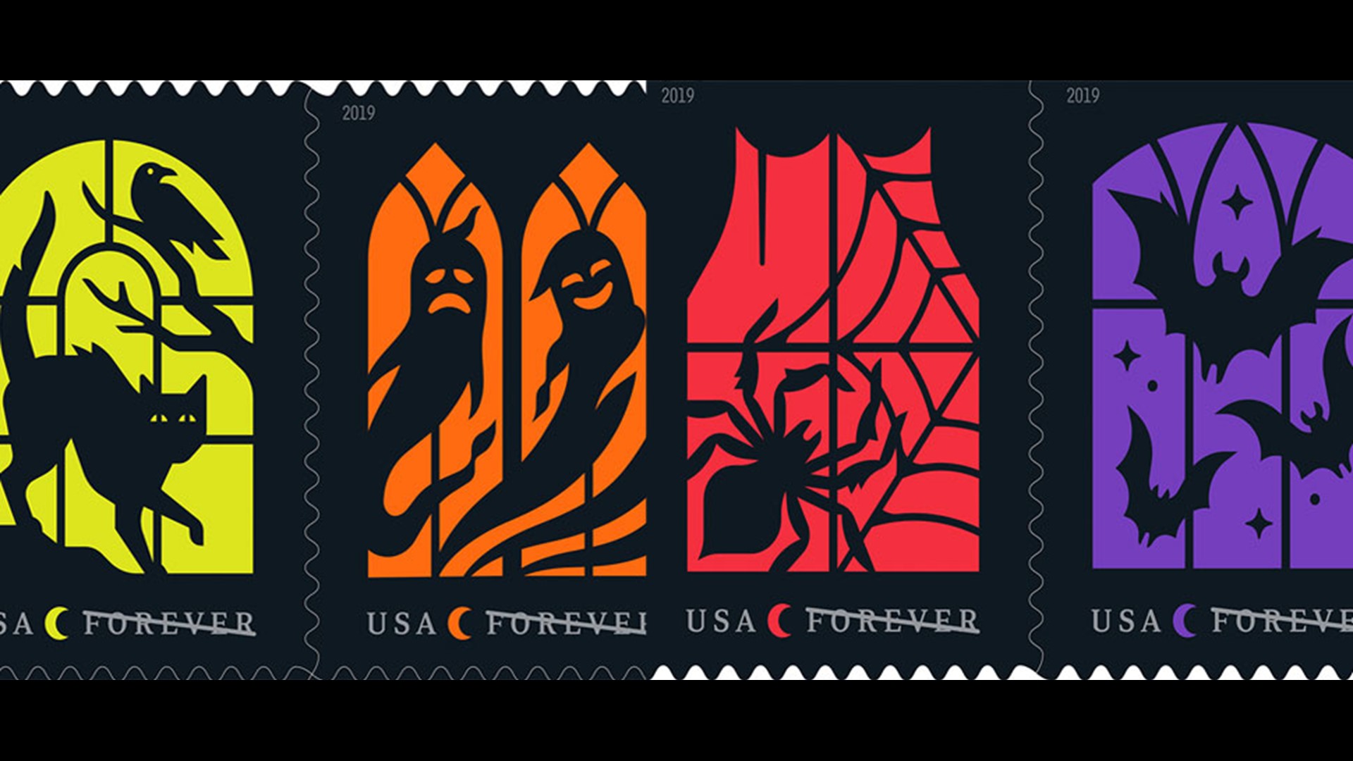 USPS releases spooky stamps in time for Halloween