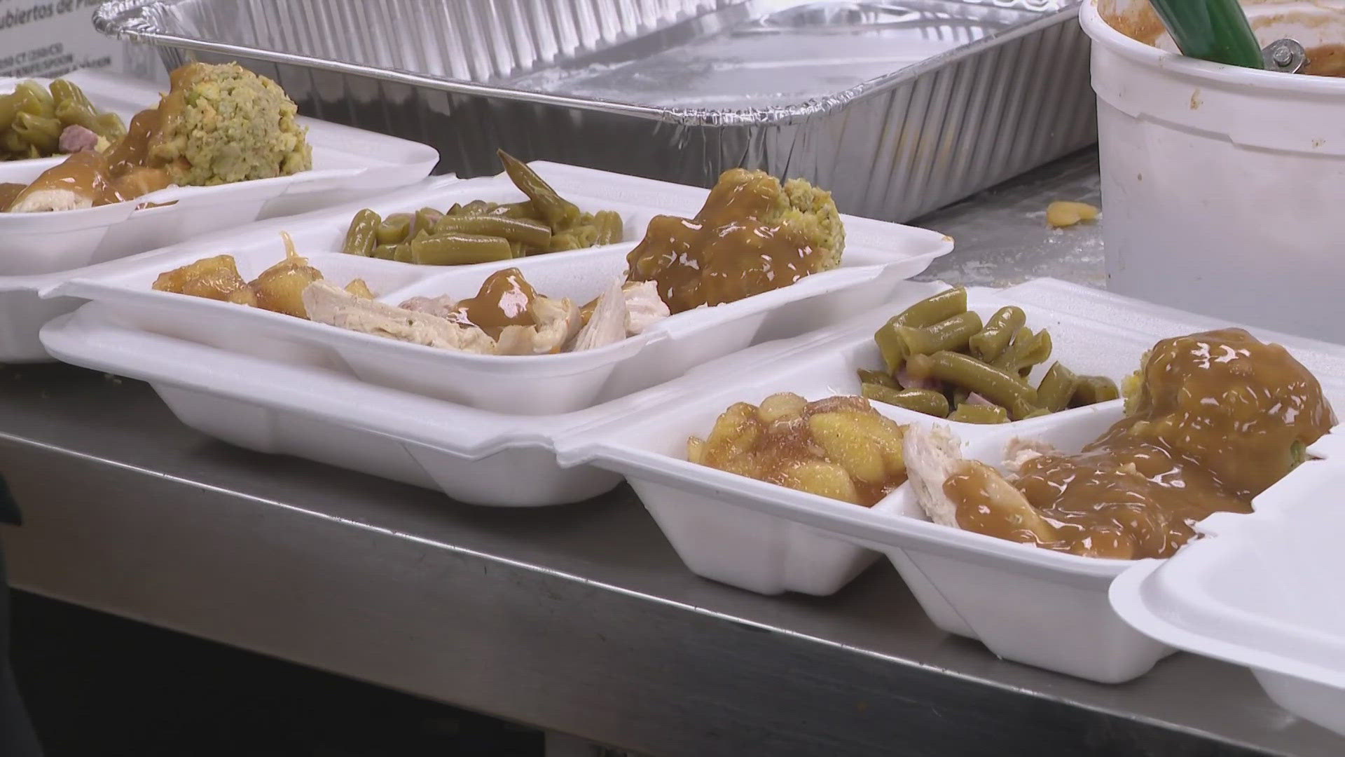 The ovens have been working all evening in advance of Thursday's effort to feed Hoosiers in need.