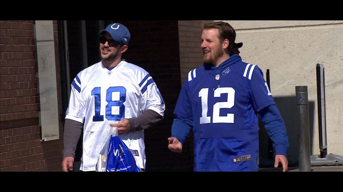 Indianapolis Colts Fans – When the Roof Is Open Deal with the Weather Like  Adults