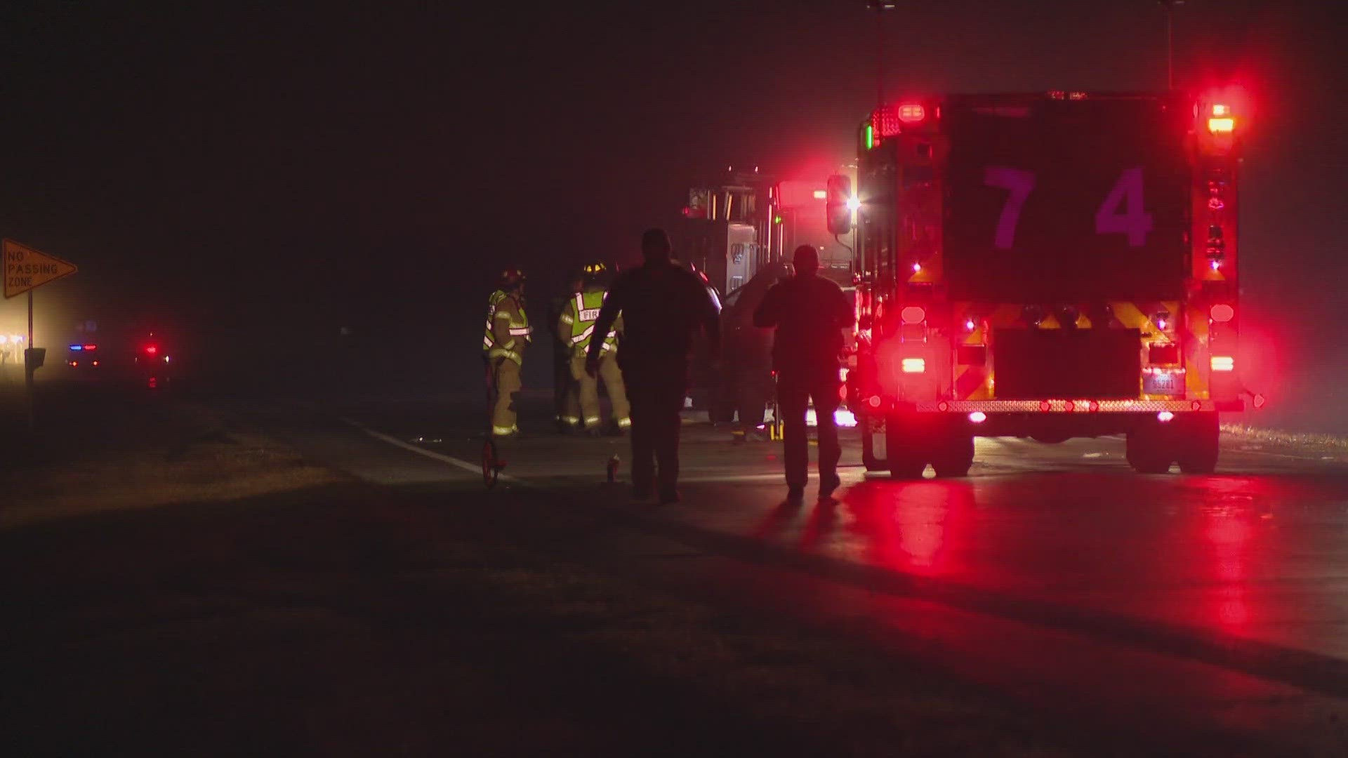 It happened on State Road 19 near 216th Street