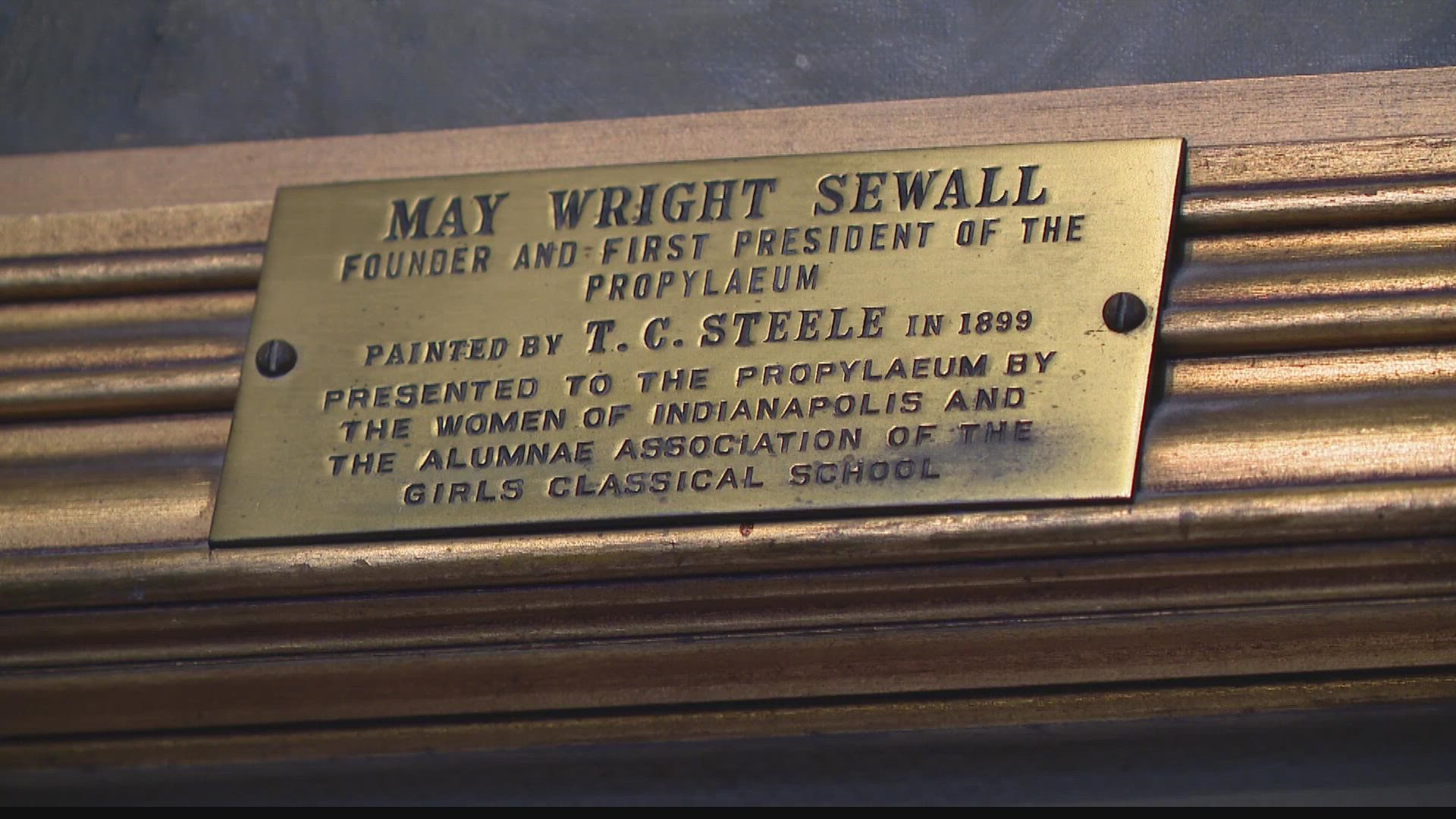 Sewall started several organizations for women during her time in Indianapolis, including The Propylaeum on Delaware Street.