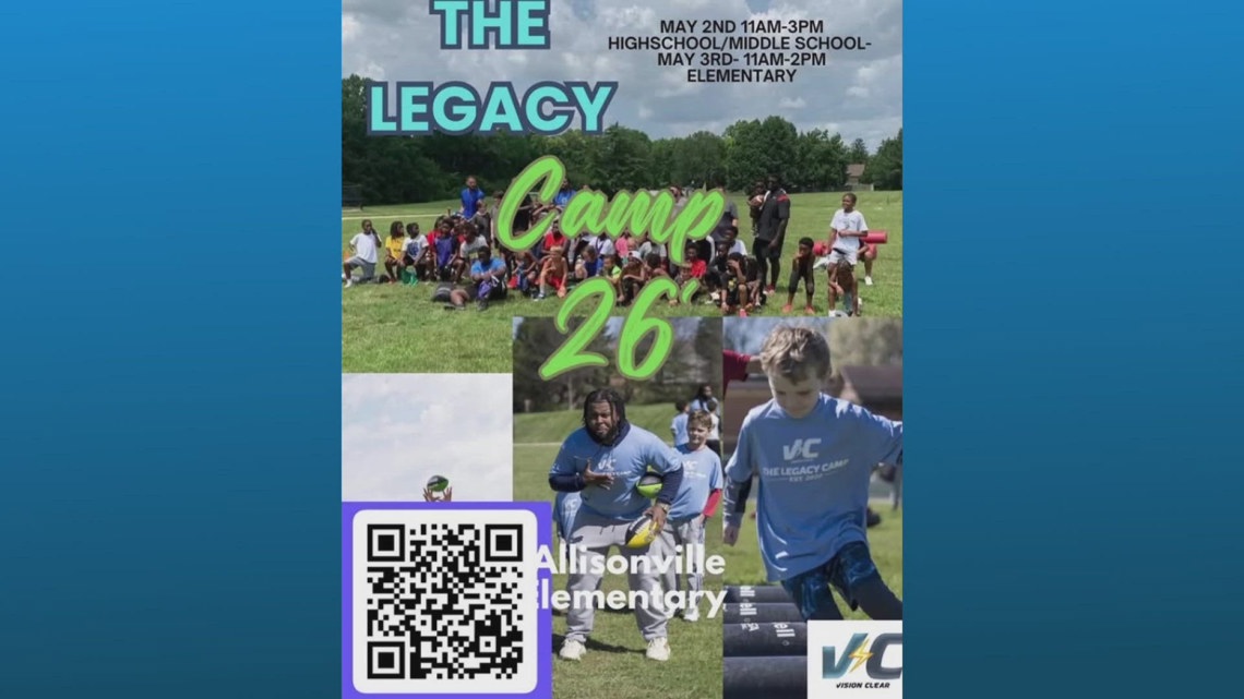 Central Indiana athlete hosting free youth football camp
