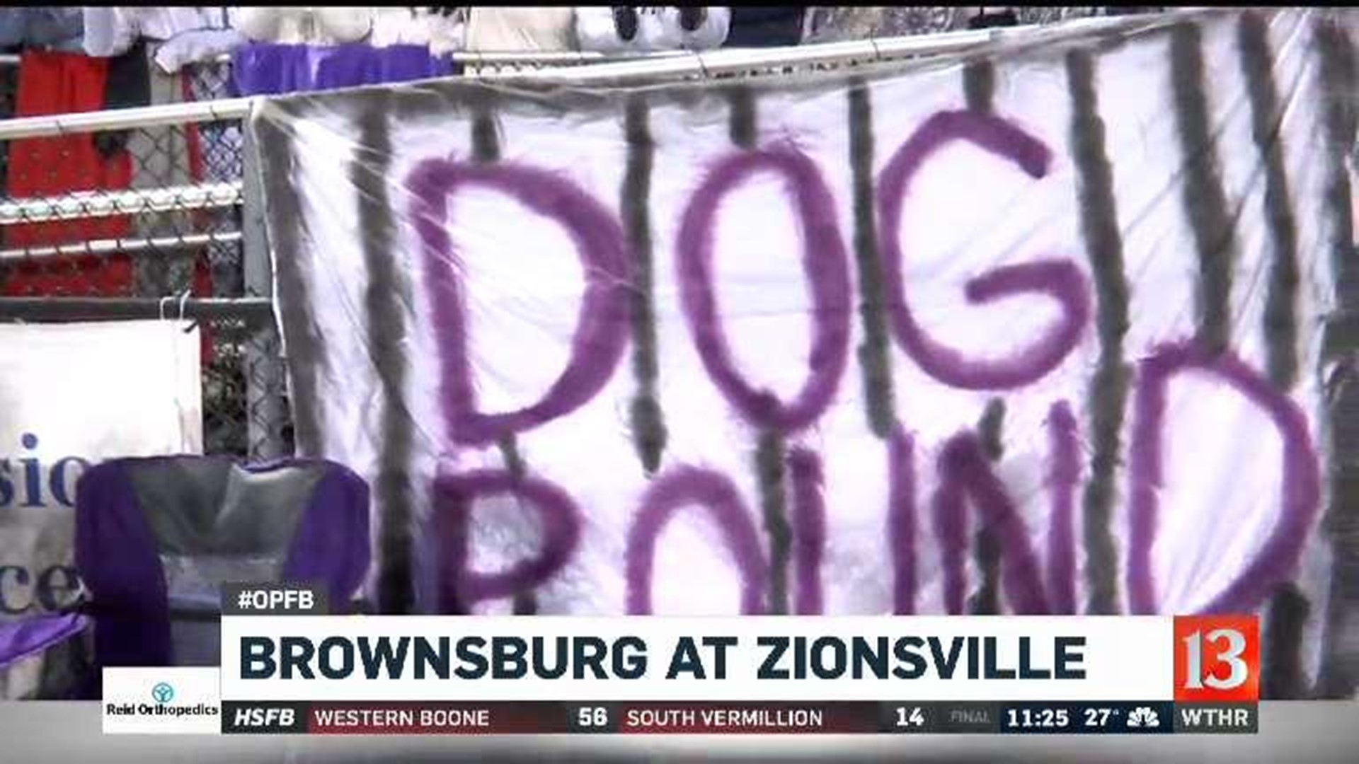 Zionsville 44, Brownsburg 41