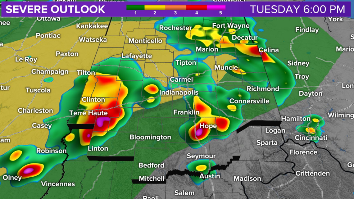 Live Doppler 13 weather blog severe storm potential