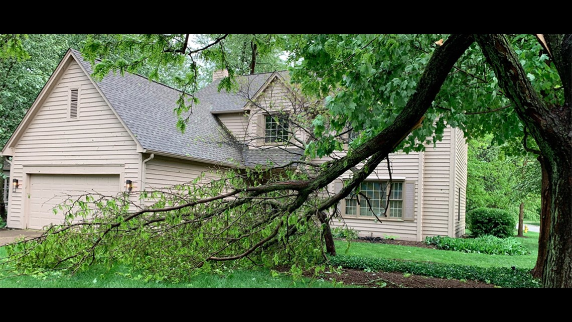 Carmel and Whitestown clean up after storm damage | wthr.com