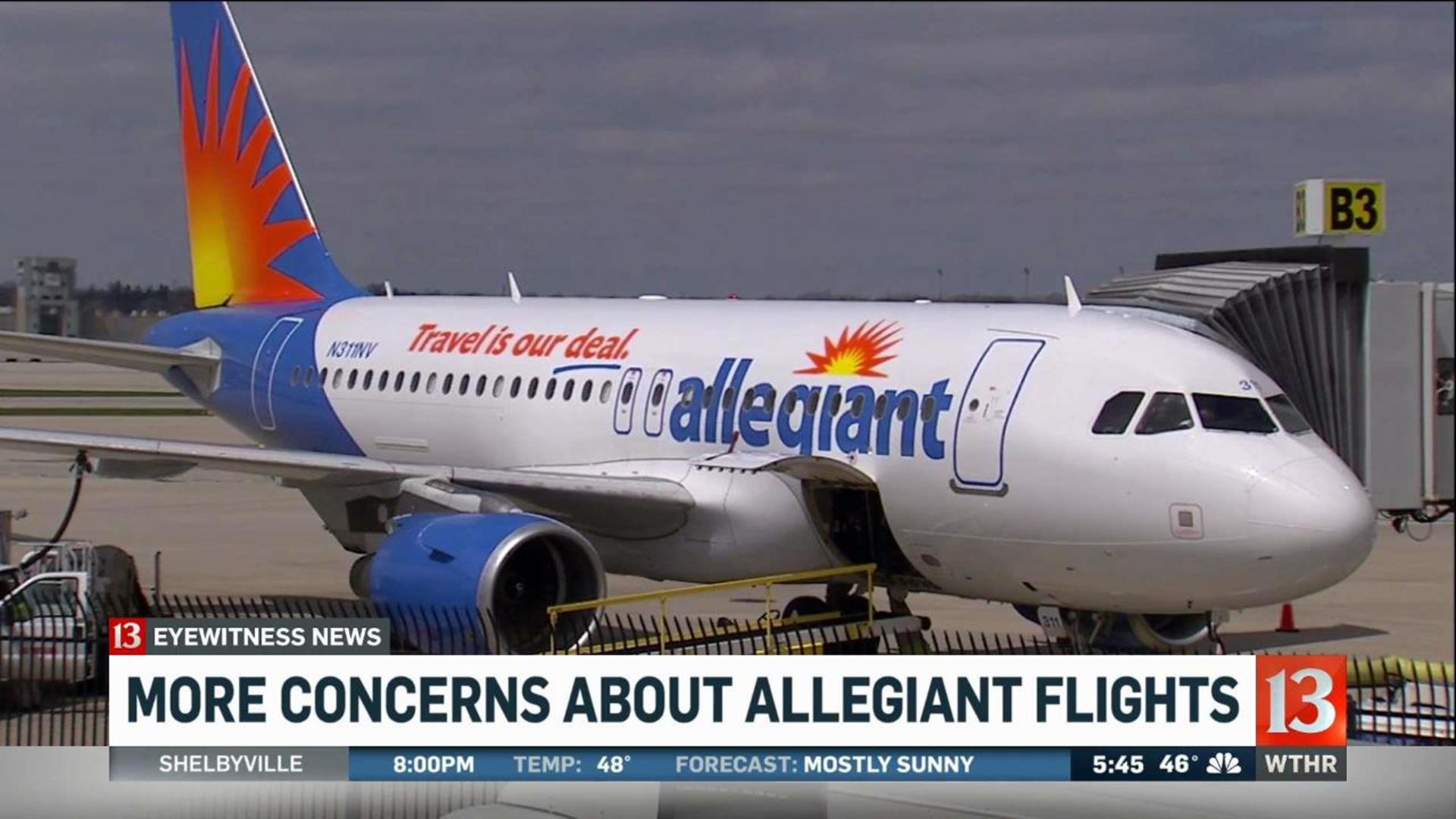 Concerns about Allegiant flights
