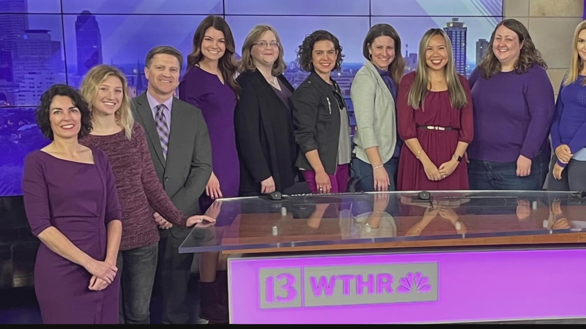 The theme for this International Women's Day is break the barrier, and WTHR celebrated!