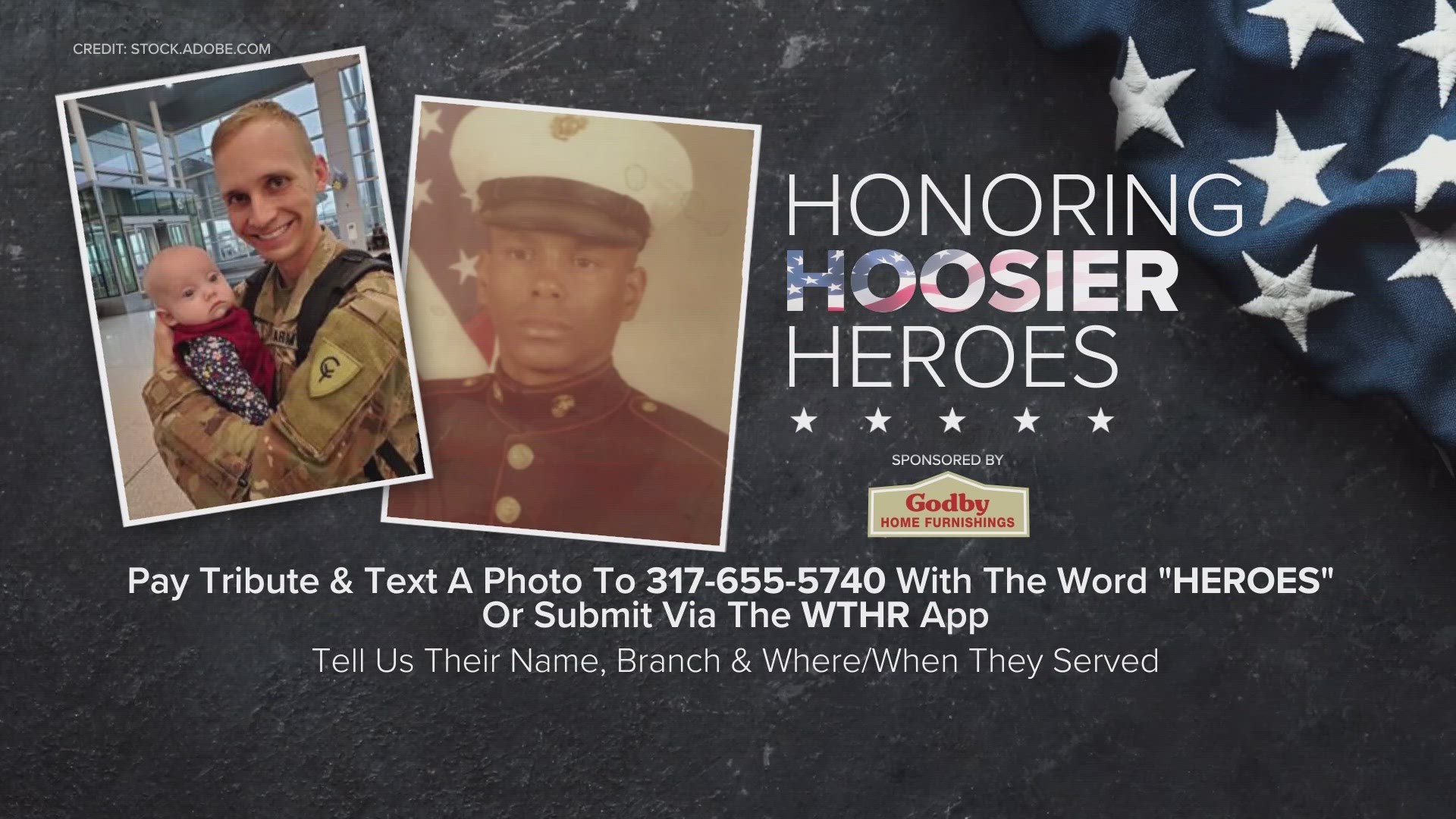 We want to honor the "Hoosier Heroes" in your life.. ahead of Veterans Day. You can send us their pictures on the WTHR App.