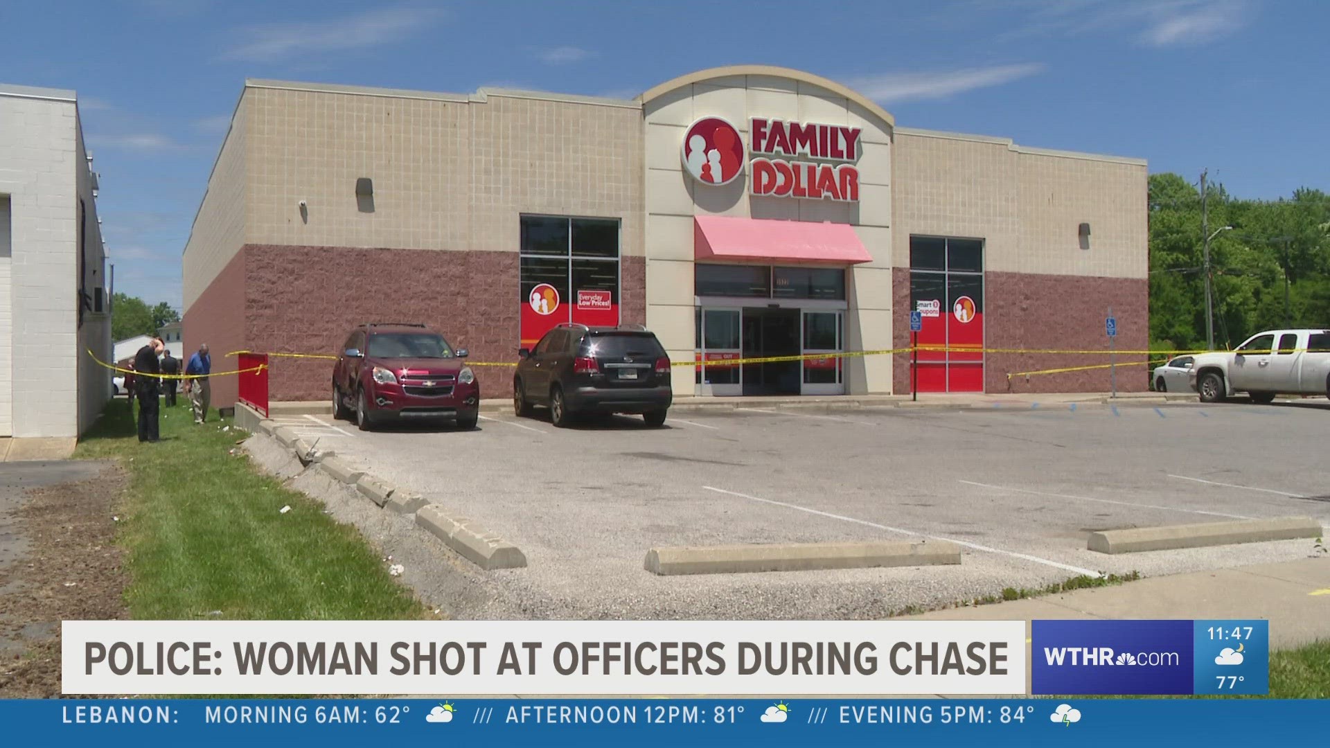 A person was hurt in a shooting near East Raymond Street and Wagner Lane on Monday.
