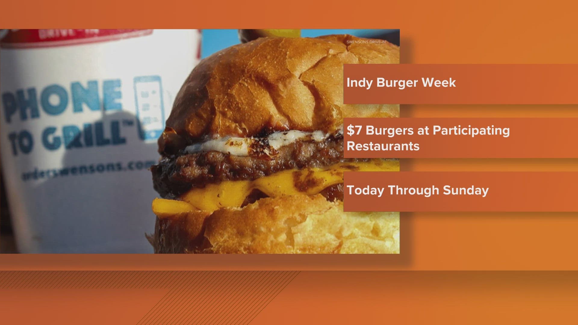 Burger fans will have a chance to enjoy $7 burgers seven days of the week at select Indianapolis restaurants in mid-July.