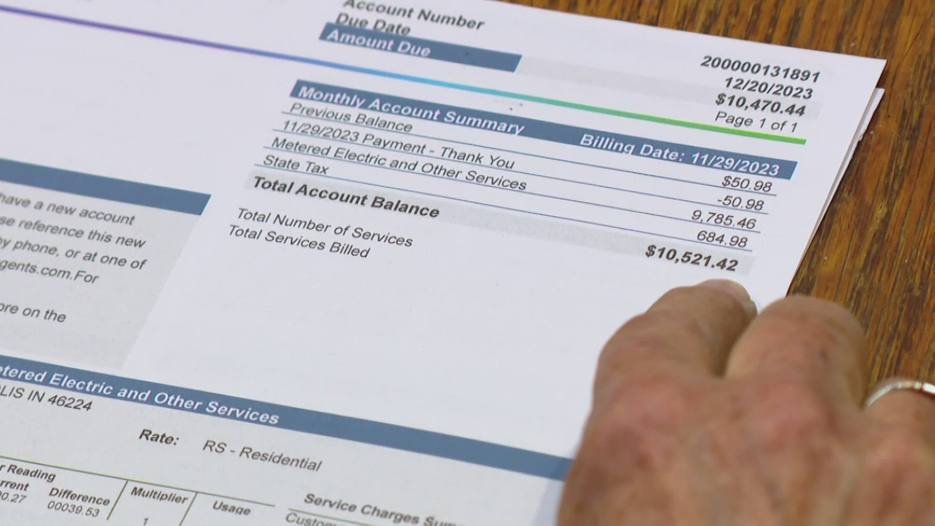 One man told 13News on the phone when he called to check on his balance, he was told the system showed he hadn't paid his bill since 1970.