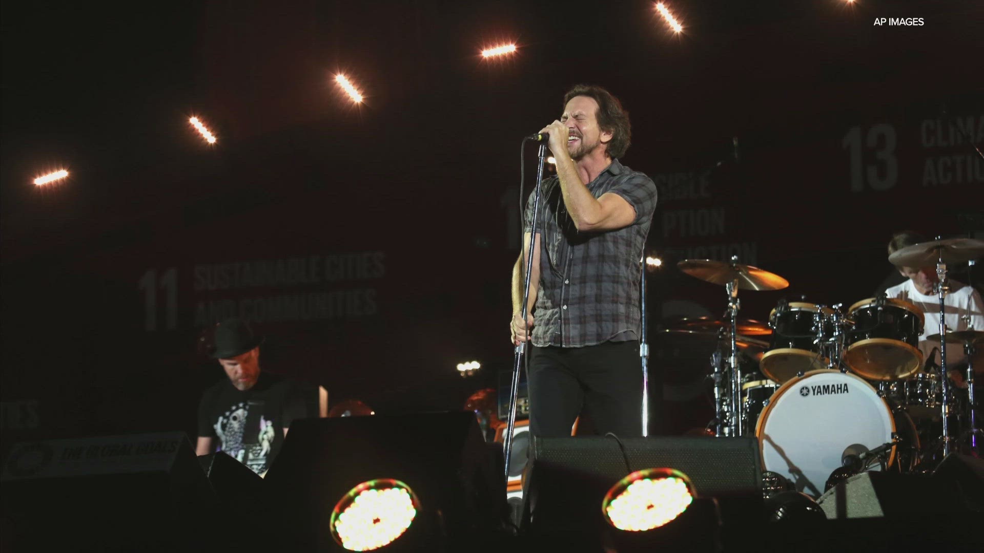 Live Nation announced Pearl Jam has postponed their concert at Ruoff Music Center tonight because of illness.