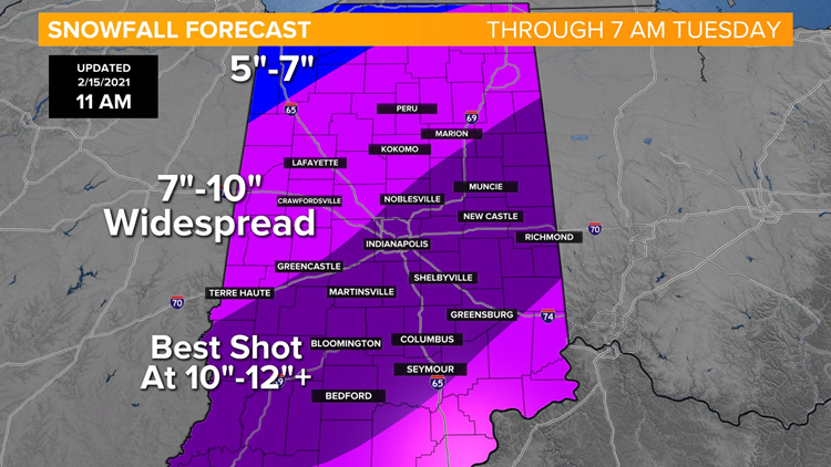 Live Doppler 13 Weather Blog: Heavy snow from high-impact storm hitting this afternoon