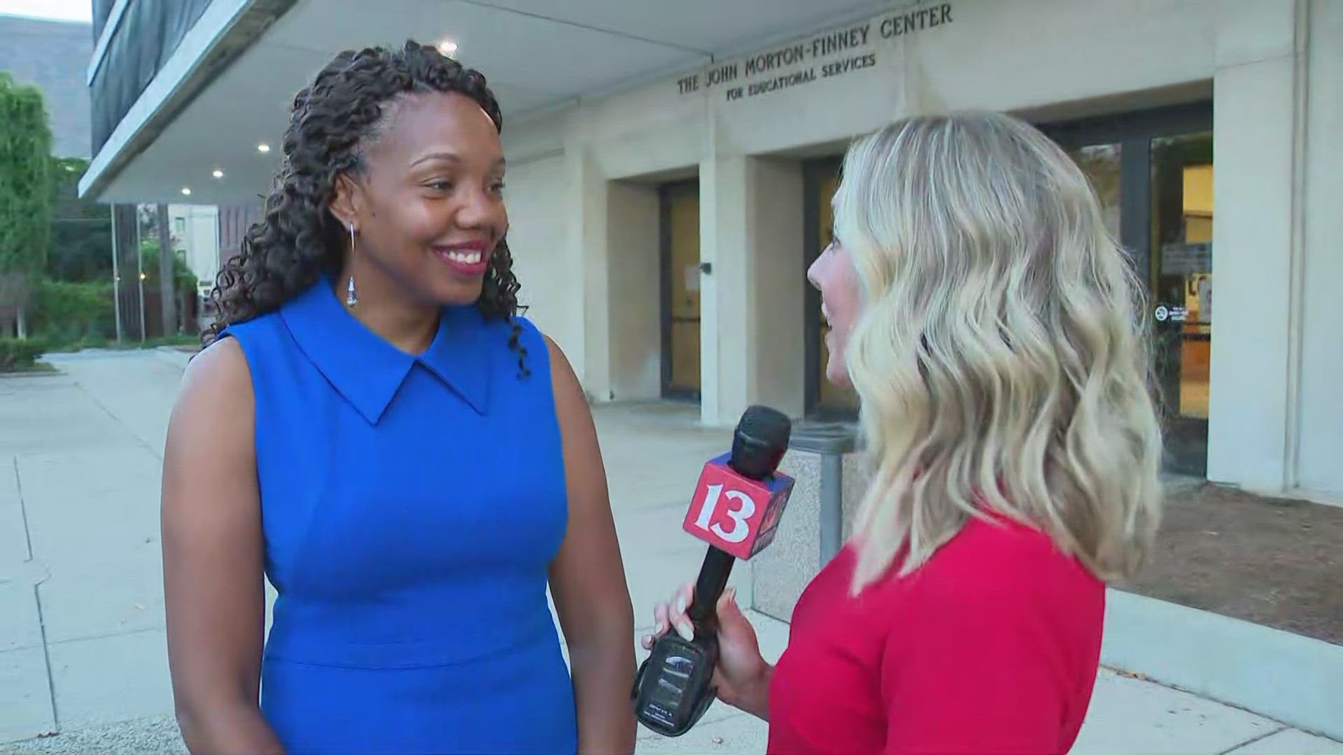 IPS superintendent Dr. Aleesia Johnson spoke with 13Sunrise reporter Samantha Johnson as students start the 2023-24 school year Monday, July 30.