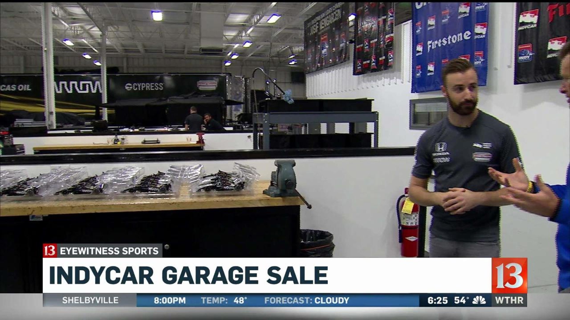 IndyCar garage sale