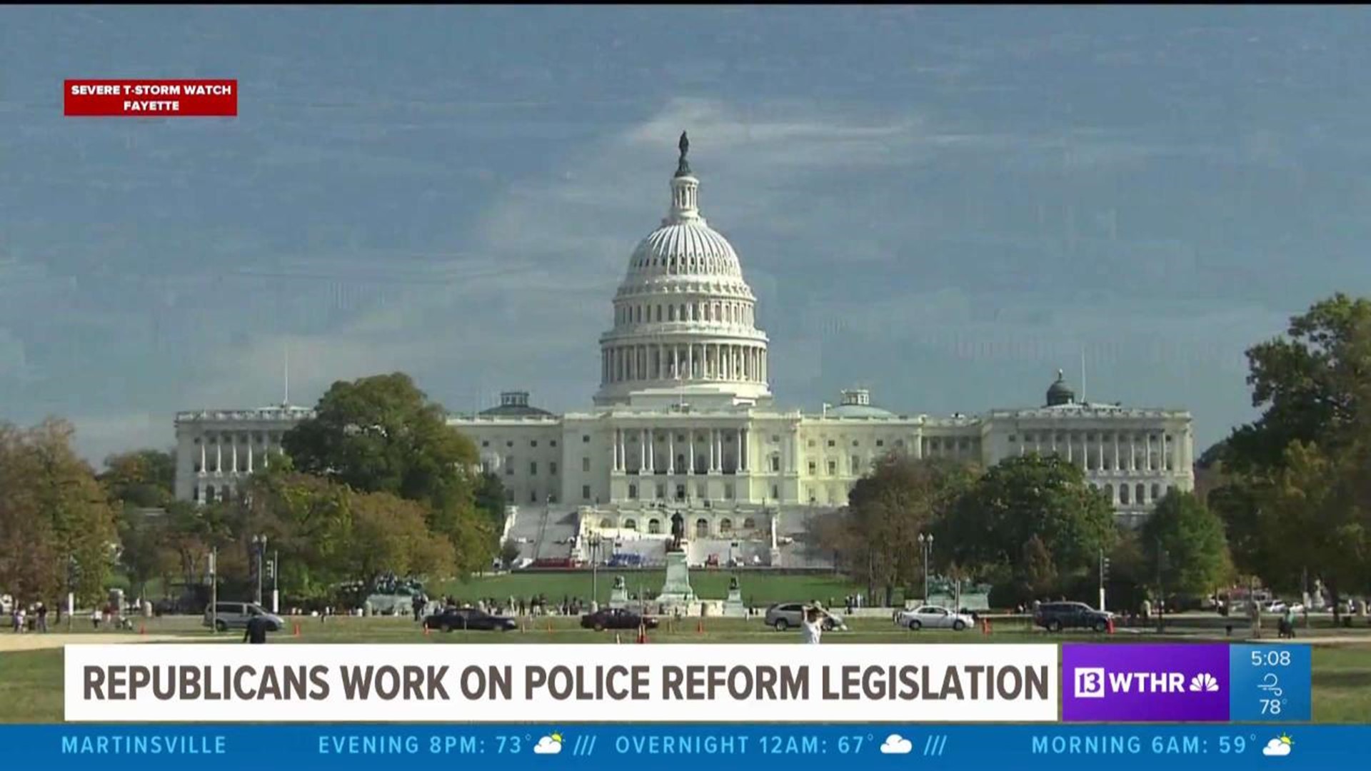 Republicans work on Police Reform legislation