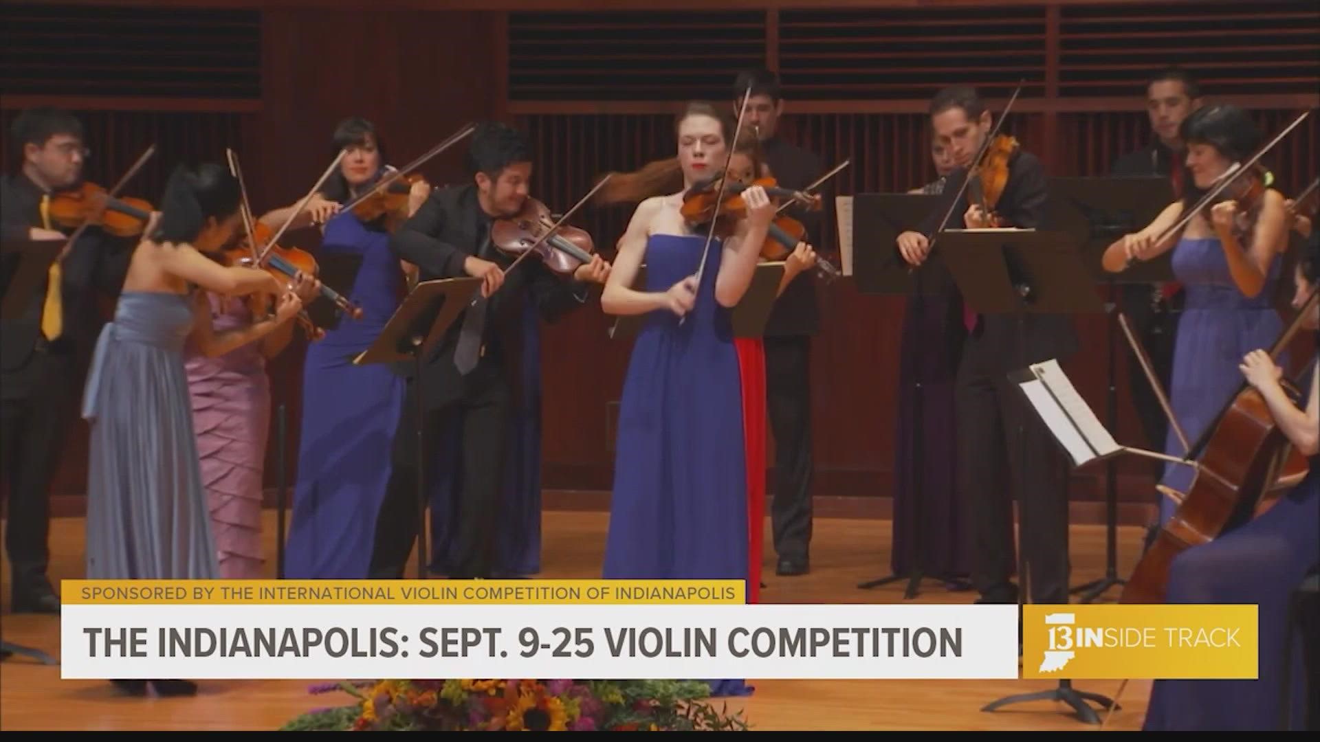 "The Indianapolis" originated in 1982 by the late Joseph Gingold, a violin professor at Indiana University. Experience 17 days of dazzling violin players.