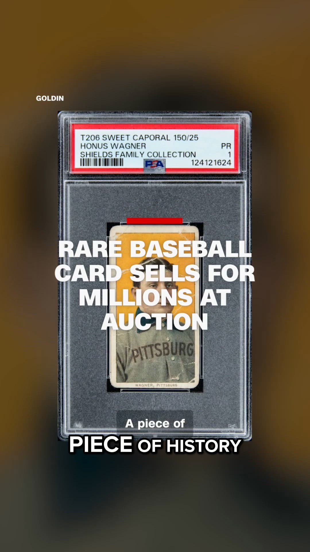 Rare Honus Wagner card sells for $5 million | wthr.com