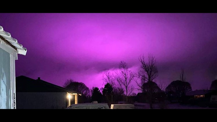 Medical Marijuana Farm Lights Create Purple Hazy Sky In Arizona Wthr Com