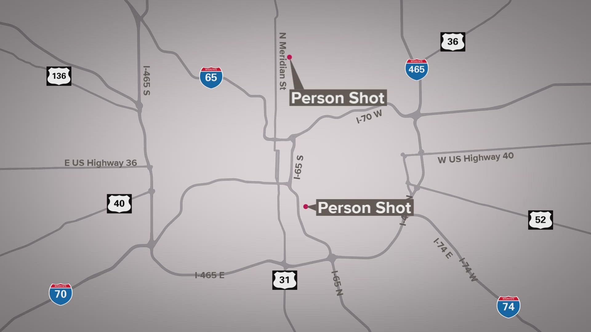 There were several shootings and stabbings across Indianapolis this weekend.