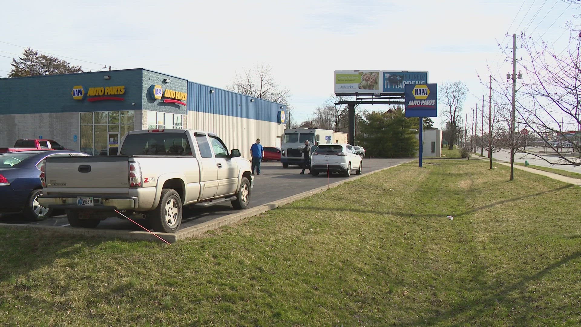 Metro Police and the FBI are trying to figure out who robbed an armored truck.