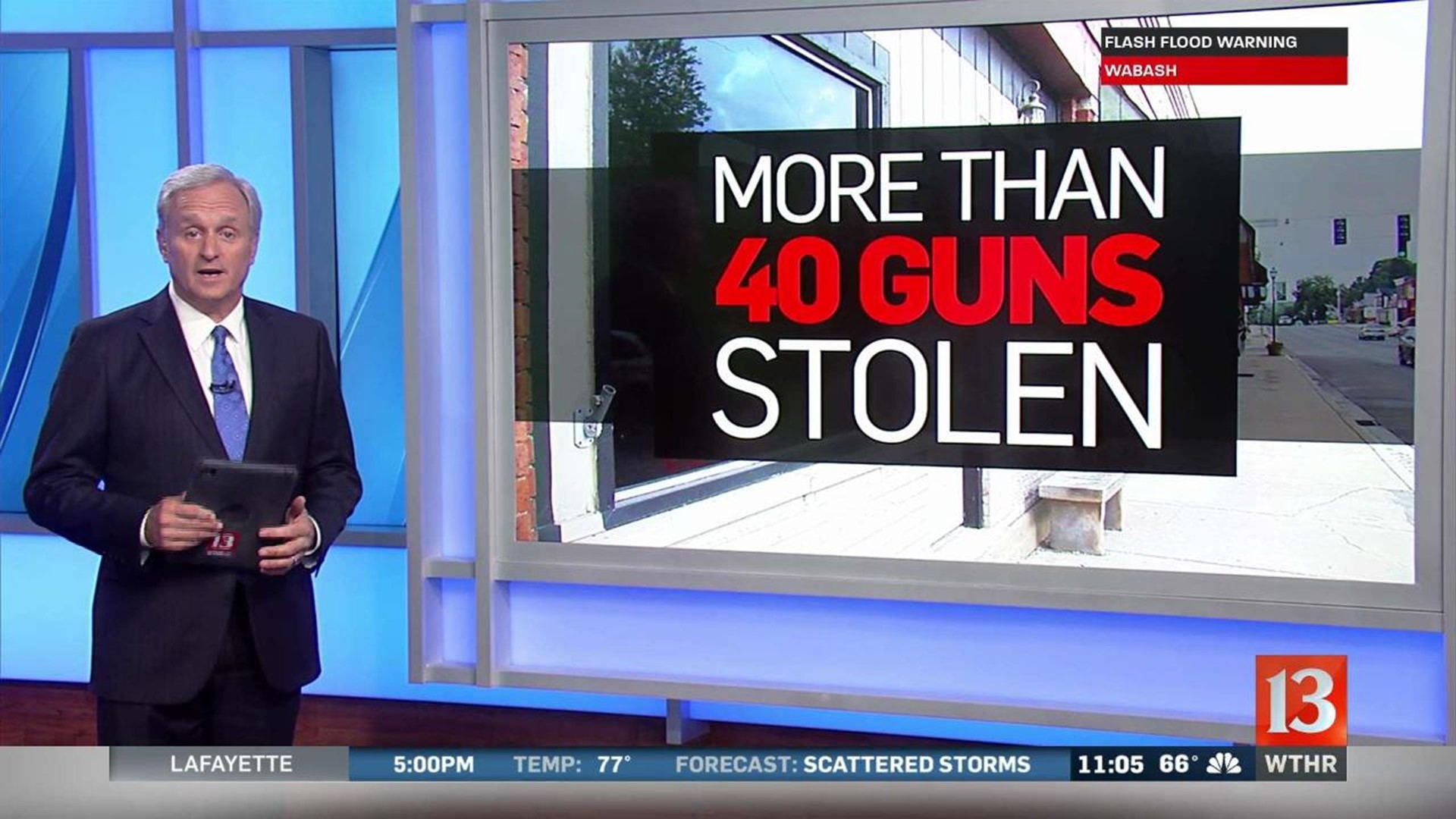 ATF offers reward for information in weekend gun store burglary in